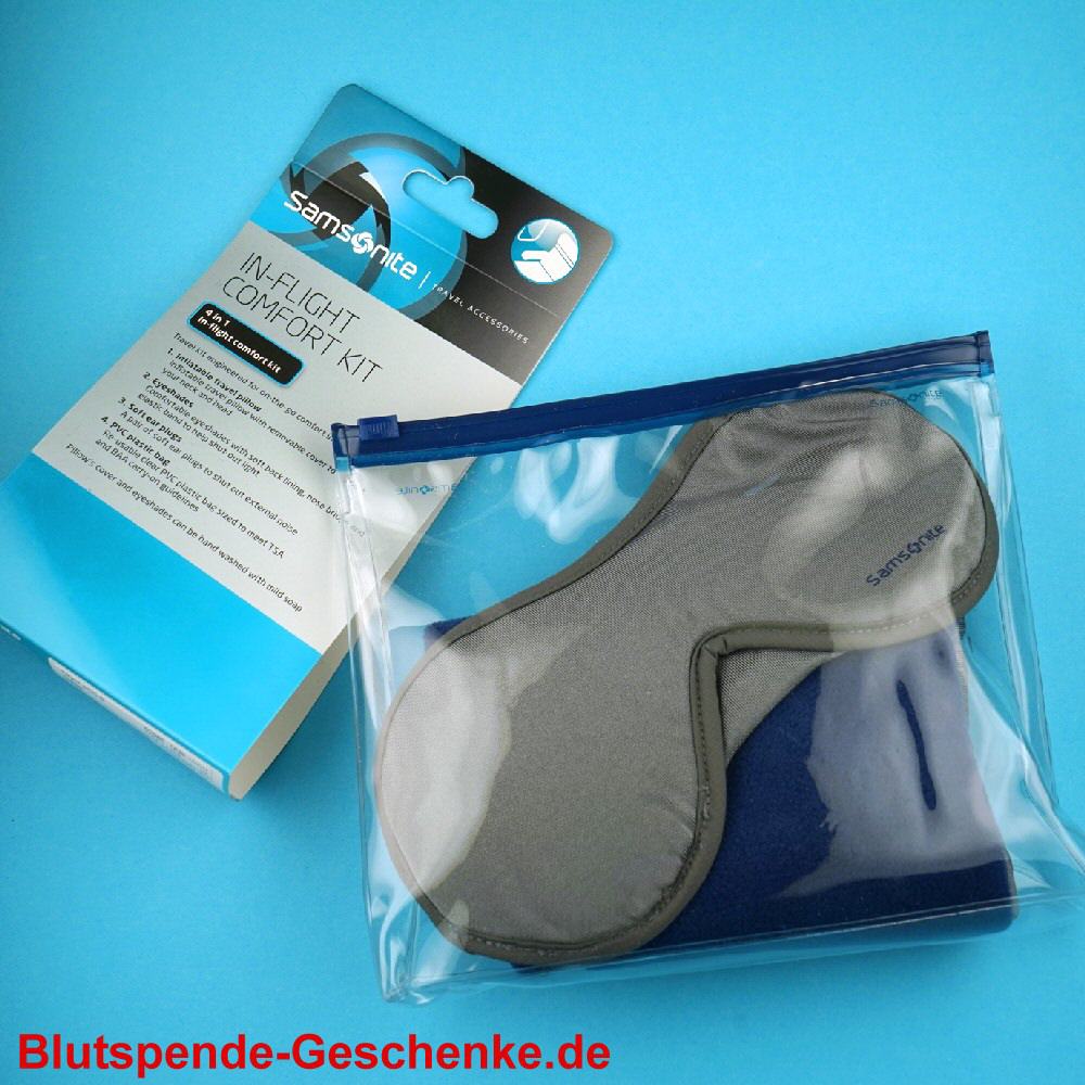 Blutspendegeschenk Reise-Set Komfort