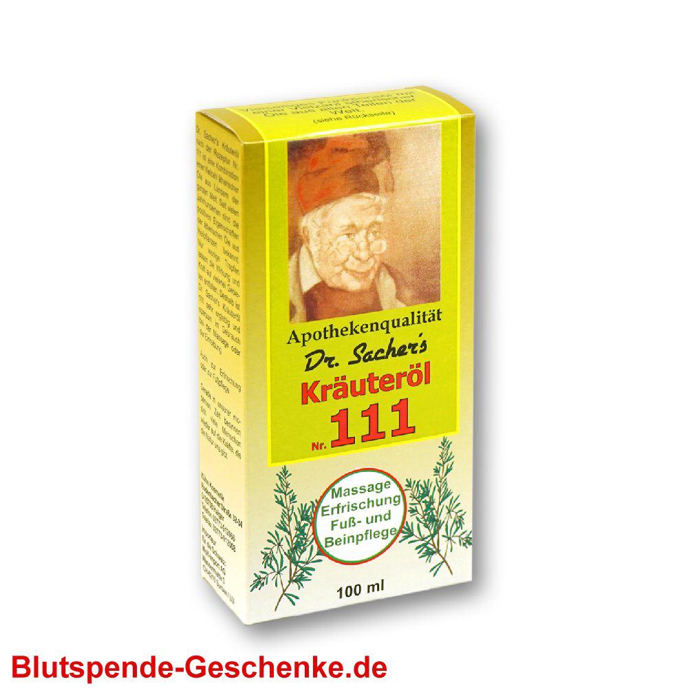 Blutspendegeschenk Kräuteröl
