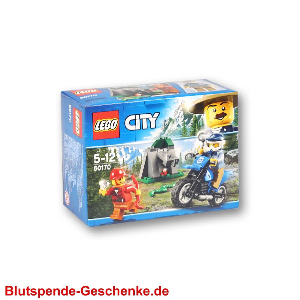Blutspendegeschenk LEGO Motorrad