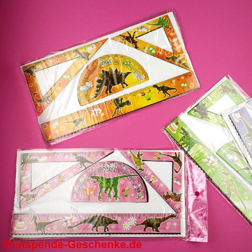 Blutspendegeschenk Lineal-Sets