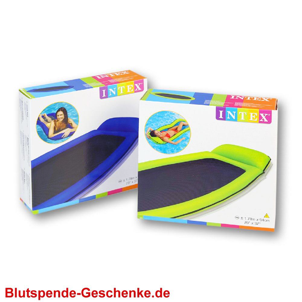 Blutspendegeschenk Schwimm-Matratze Luftbett