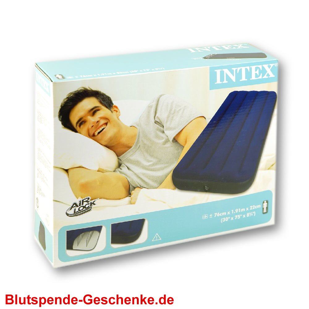Blutspendegeschenk Luftmatratze einzeln
