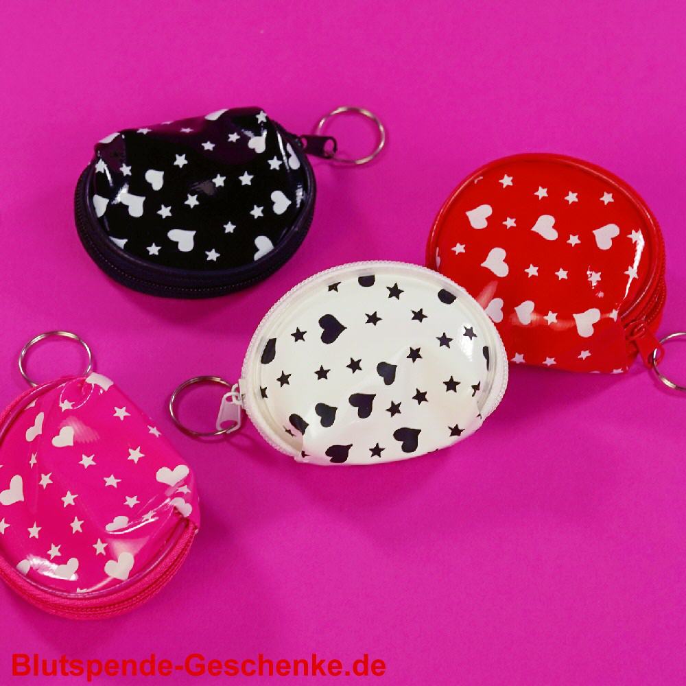 Blutspendegeschenk Sterne-Geldbeutel