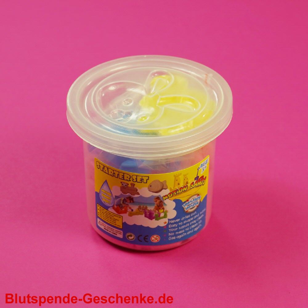 Blutspendegeschenk Magischer Spielsand