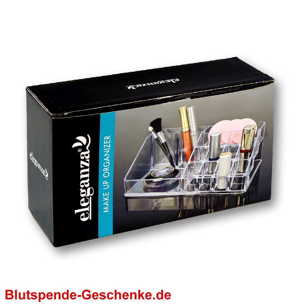 Blutspendegeschenk MakeUp-Organizer