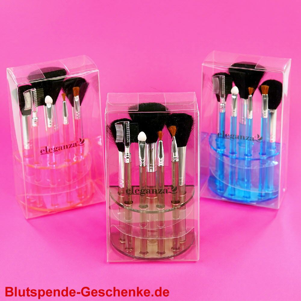 Blutspendegeschenk Makeup-Pinselset