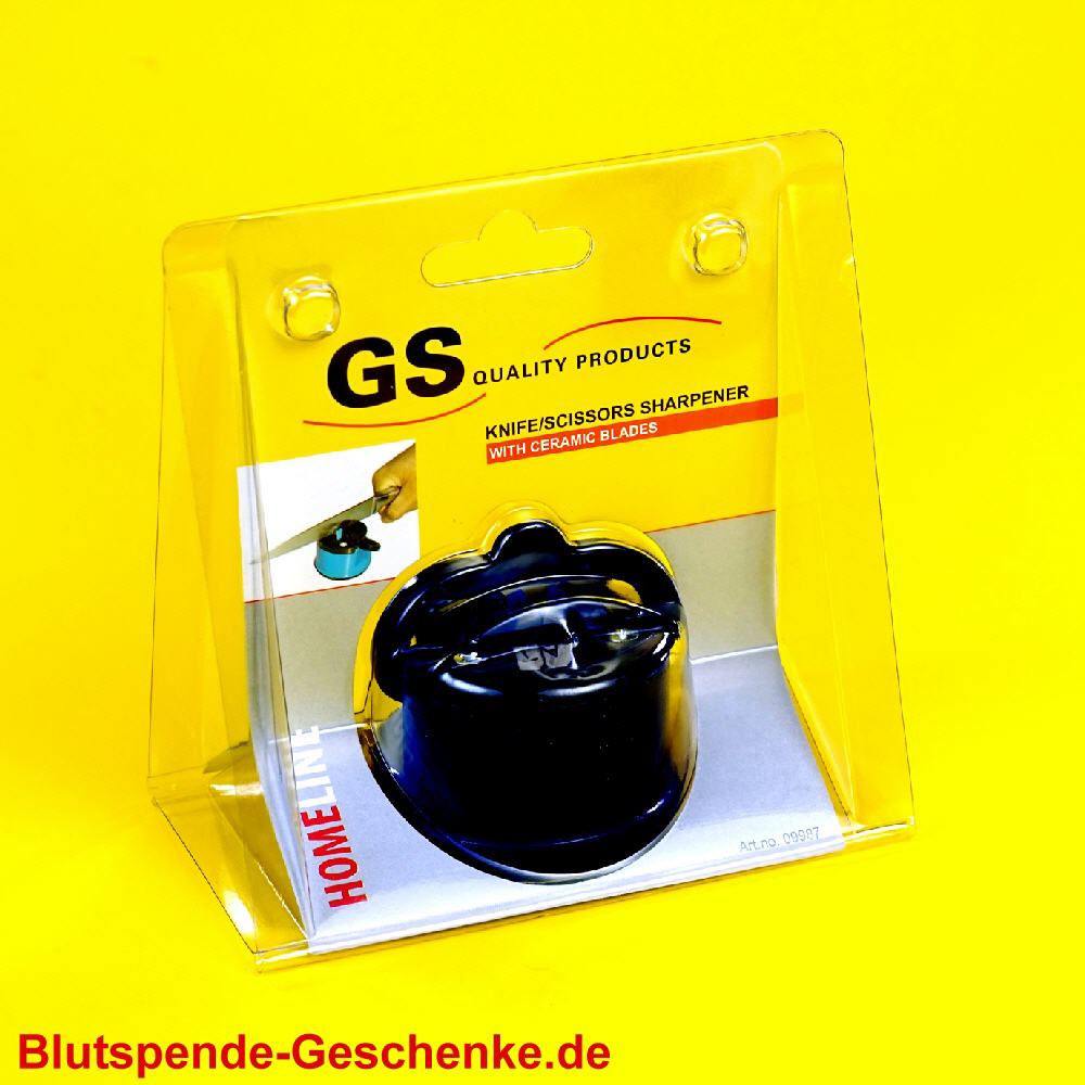 Blutspendegeschenk Messerschleifer