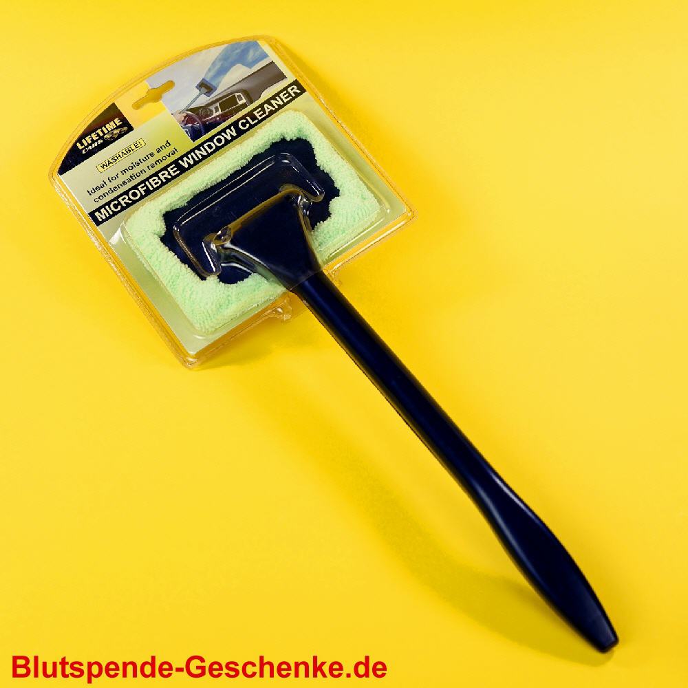 Blutspendegeschenk Windschutzscheibenputzer