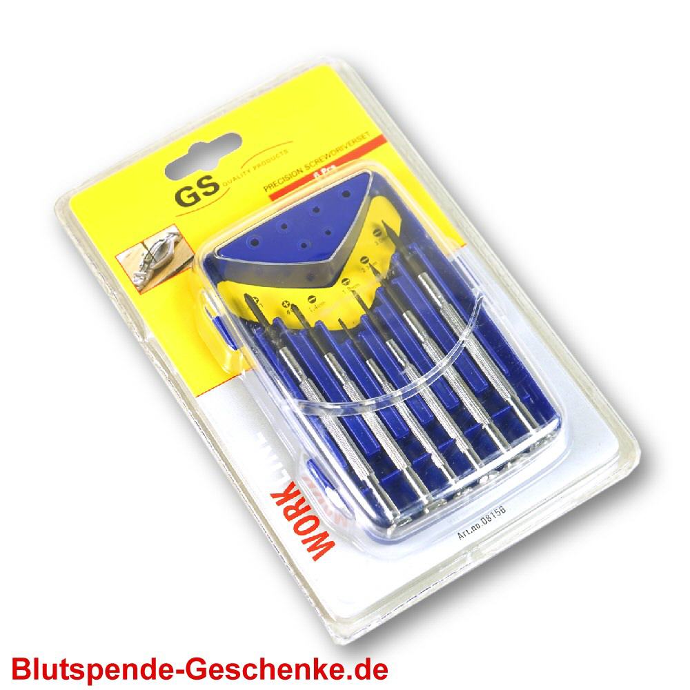 Blutspendegeschenk Mini-Schraubenzieher