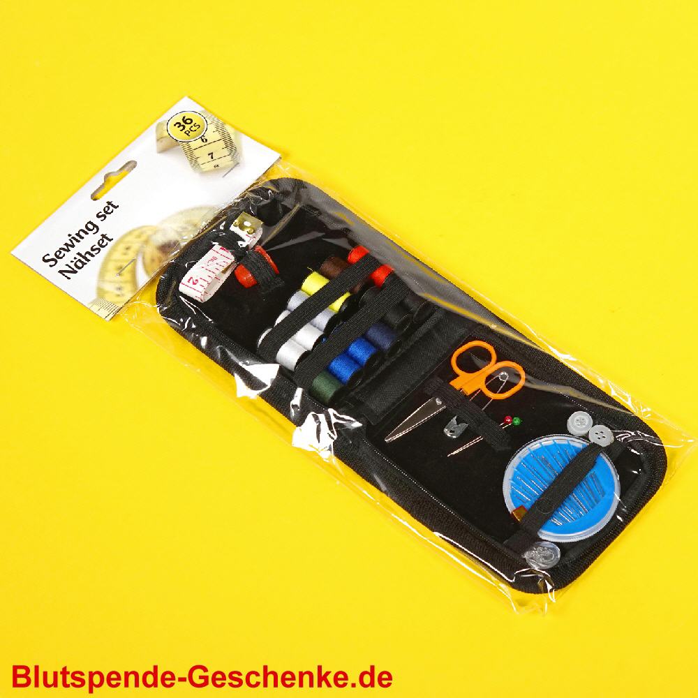 Blutspendegeschenk N&auml;hset 36er