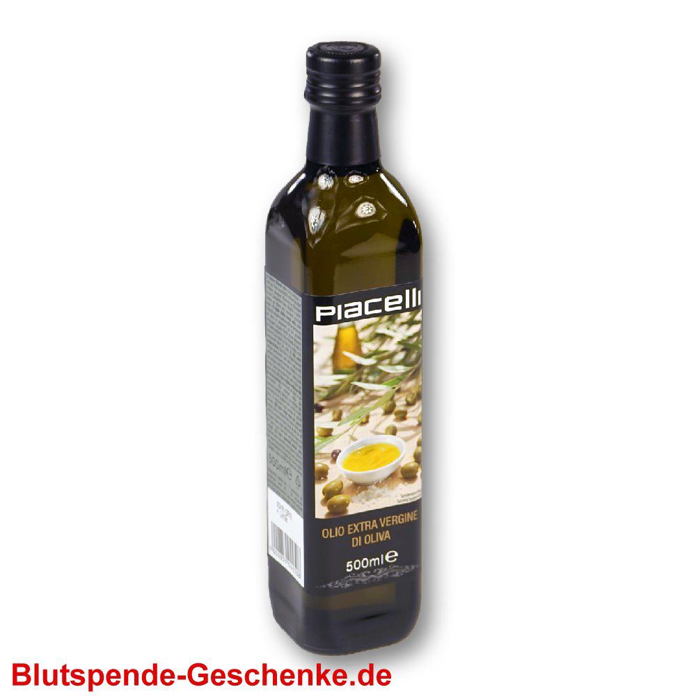 Blutspendegeschenk Flasche Olivenöl