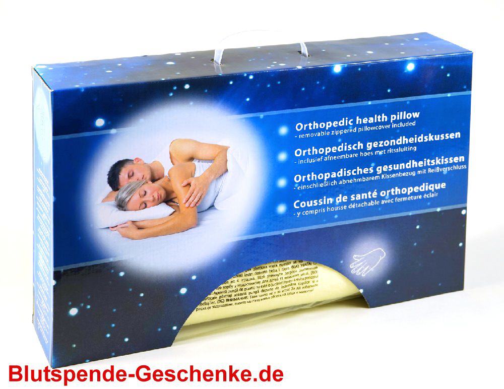 Blutspendegeschenk Orthopädisches Kissen