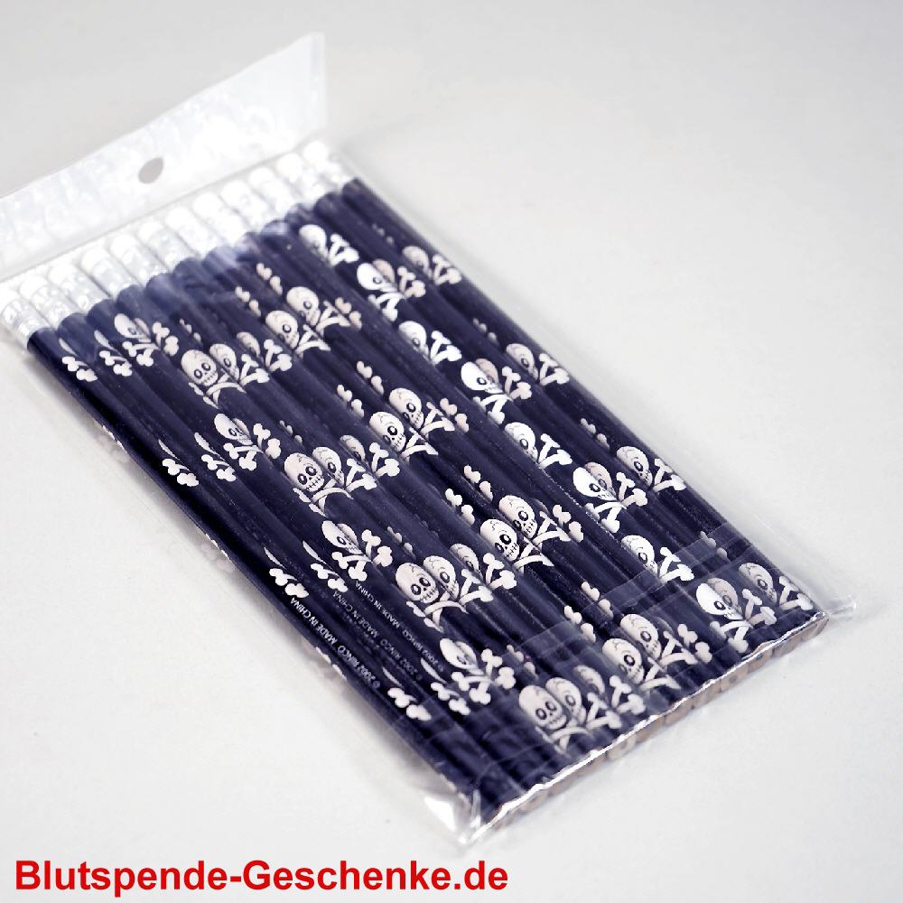 Blutspendegeschenk Piraten-Bleistifte