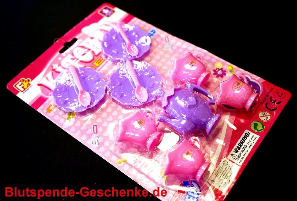 Blutspendegeschenk Puppen-Teeset