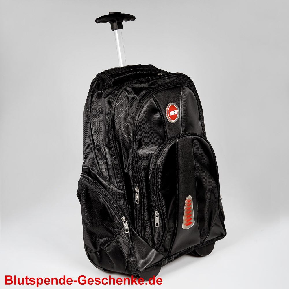 Blutspendegeschenk Rucksack-Trolley