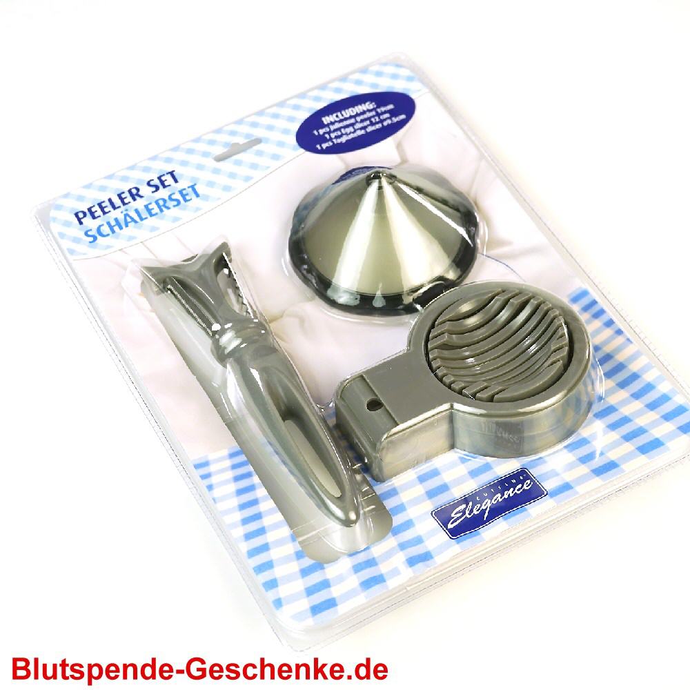 Blutspendegeschenk Gem&uuml;sesch&auml;ler-Set