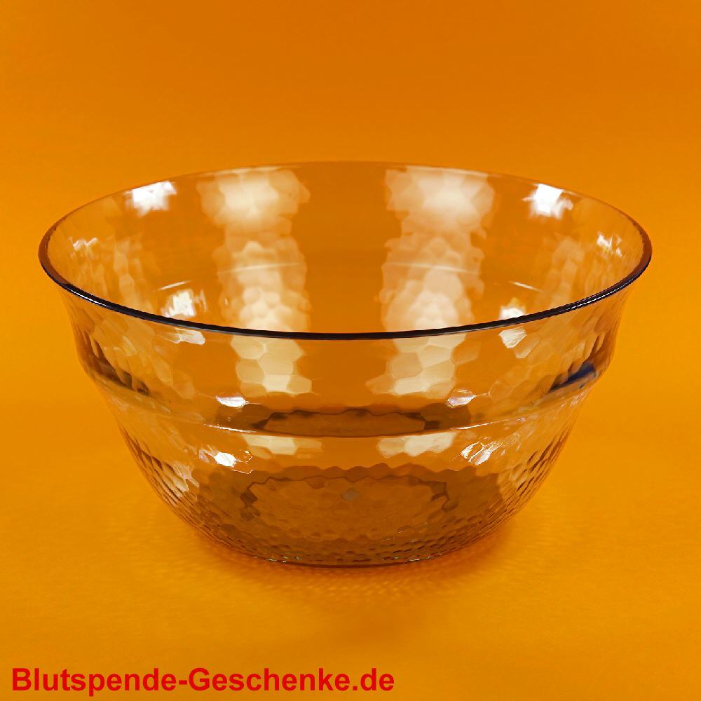 Blutspendegeschenk Salatschale aus Kunststoff