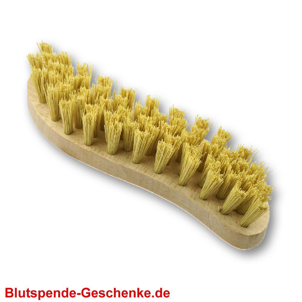 Blutspendegeschenk Scheuerbürste