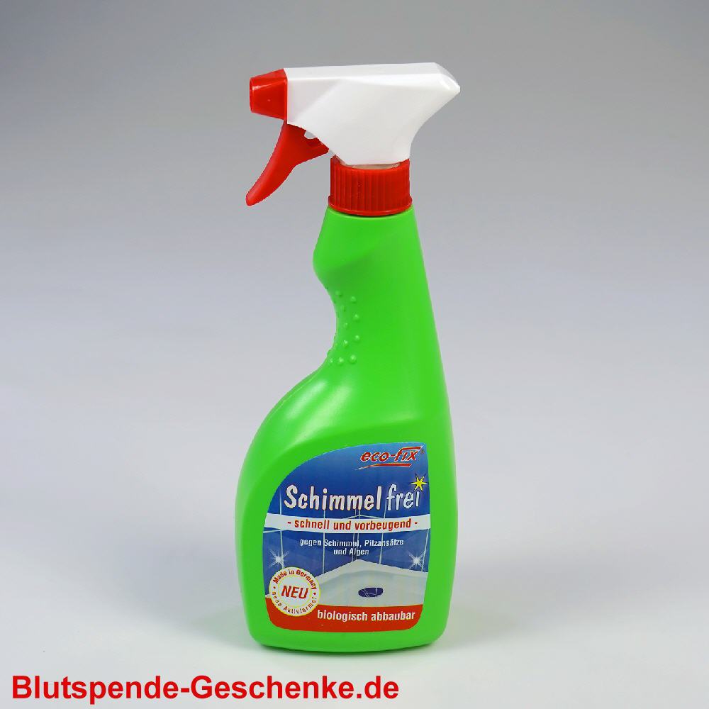 Blutspendegeschenk Schimmelentferner