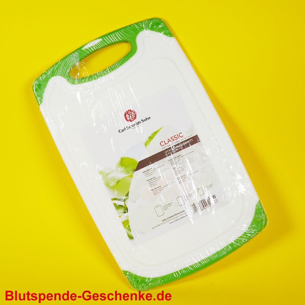 Blutspendegeschenk Schneidbrett