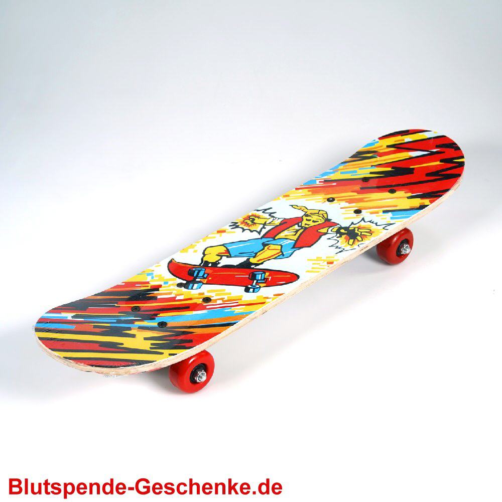 Blutspendegeschenk Skateboard 60 cm