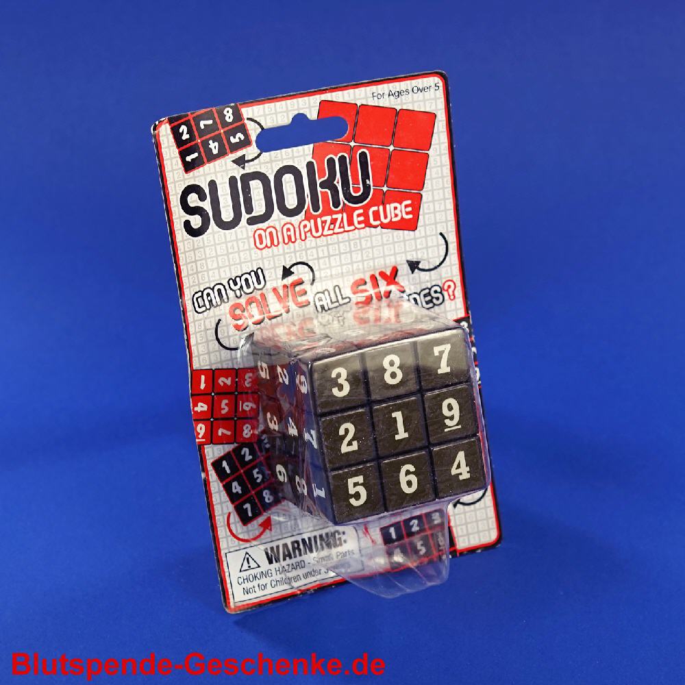 Blutspendegeschenk Sodoku-Würfel