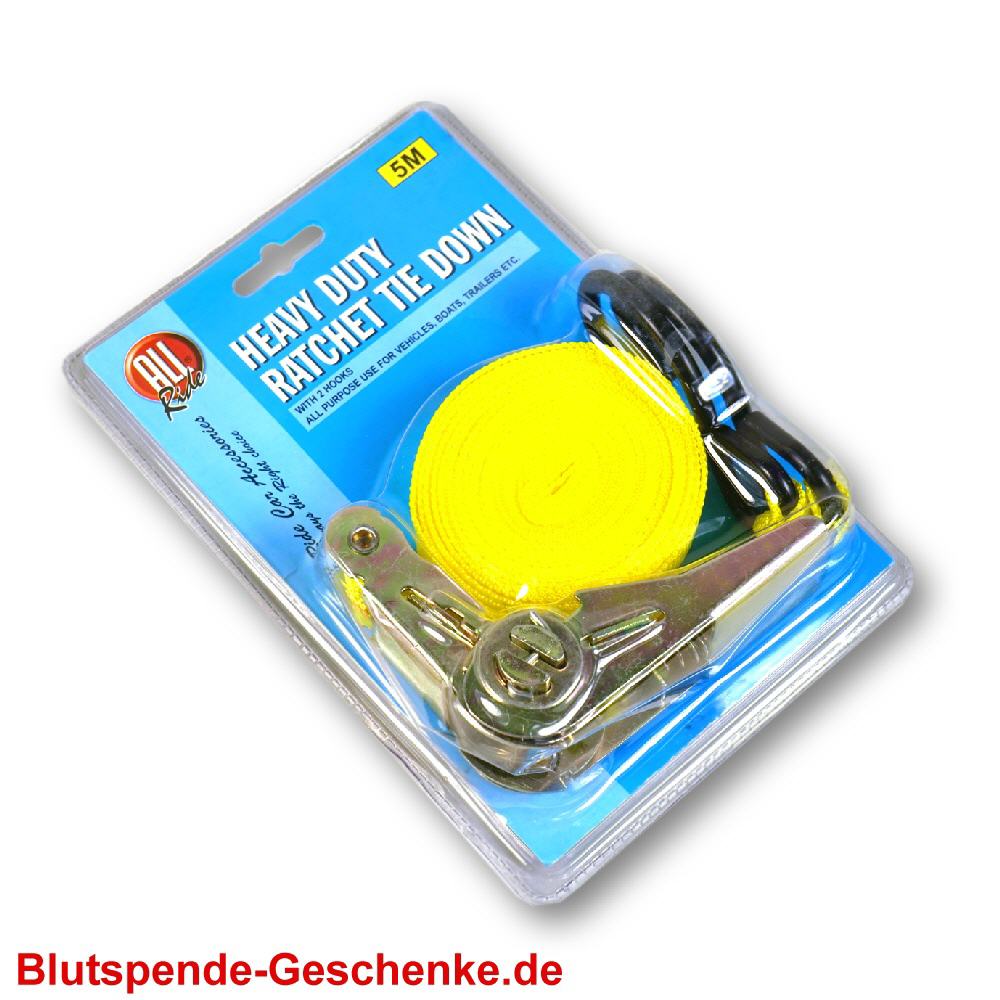 Blutspendegeschenk Spanngurt