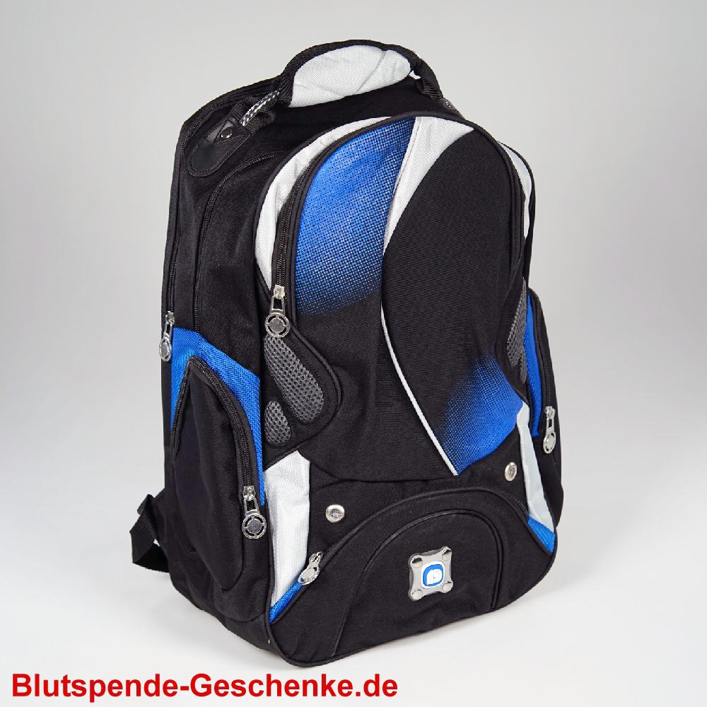 Blutspendegeschenk Sportrucksack