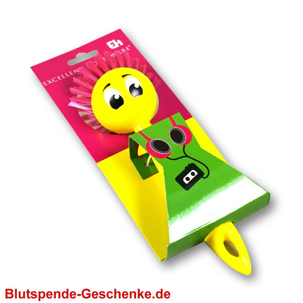 Blutspendegeschenk Funny Spülbürste