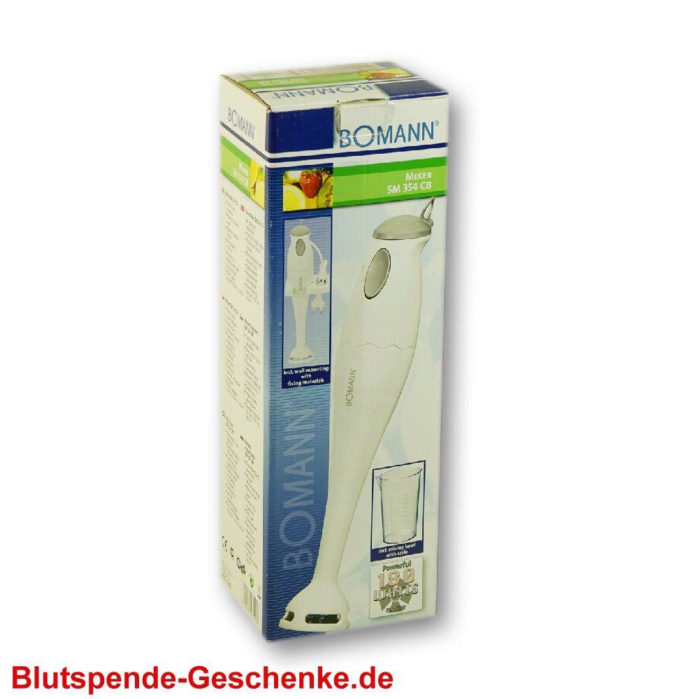 Blutspendegeschenk Hand-Küchenmixer