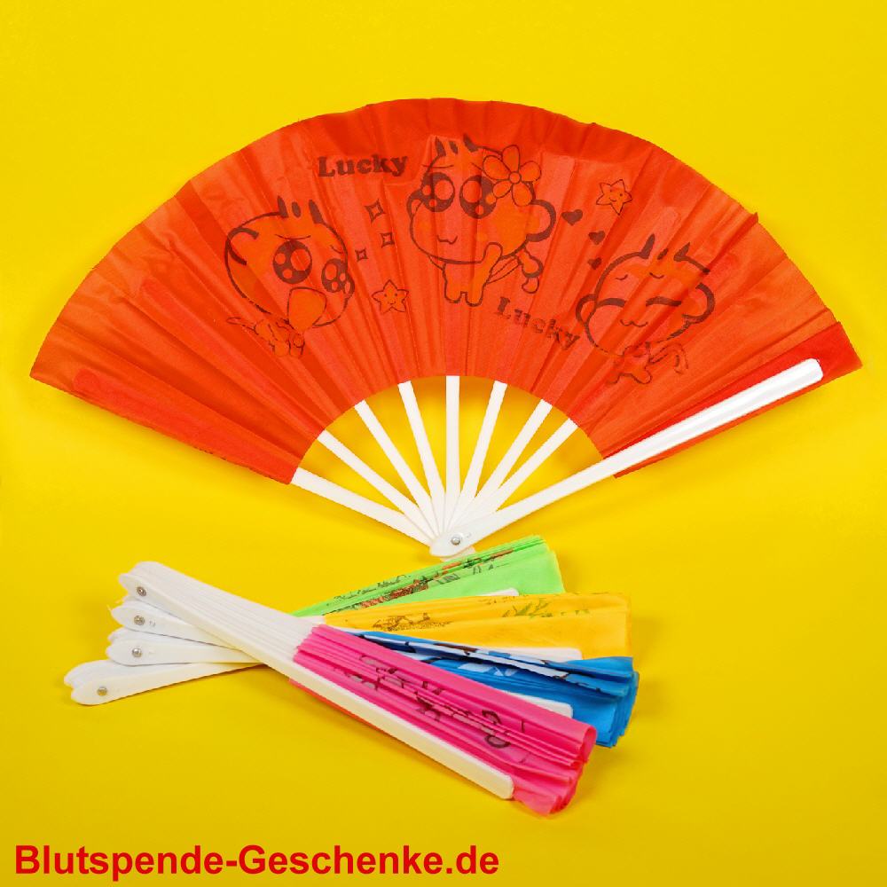 Blutspendegeschenk Fächer