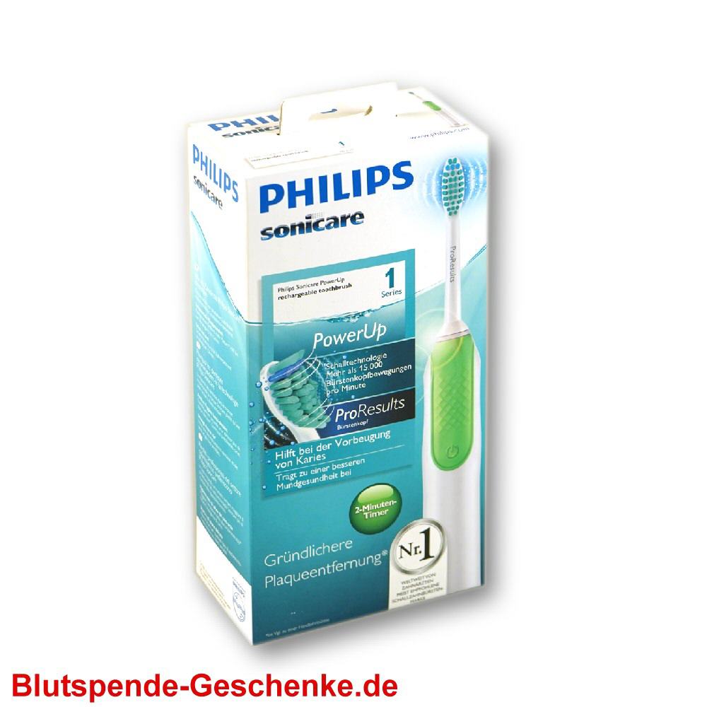 Blutspendegeschenk Ultraschallzahnbürste