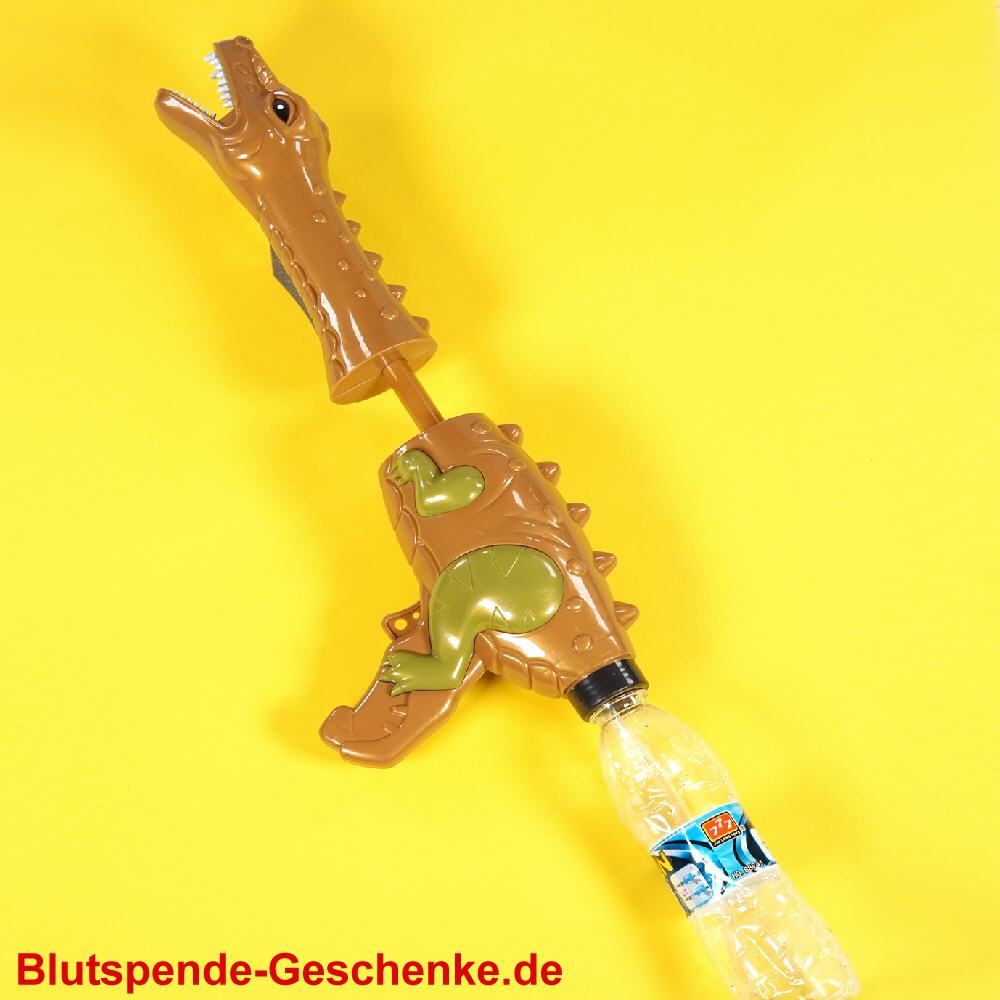 Blutspendegeschenk Dino-Wasserspritzer