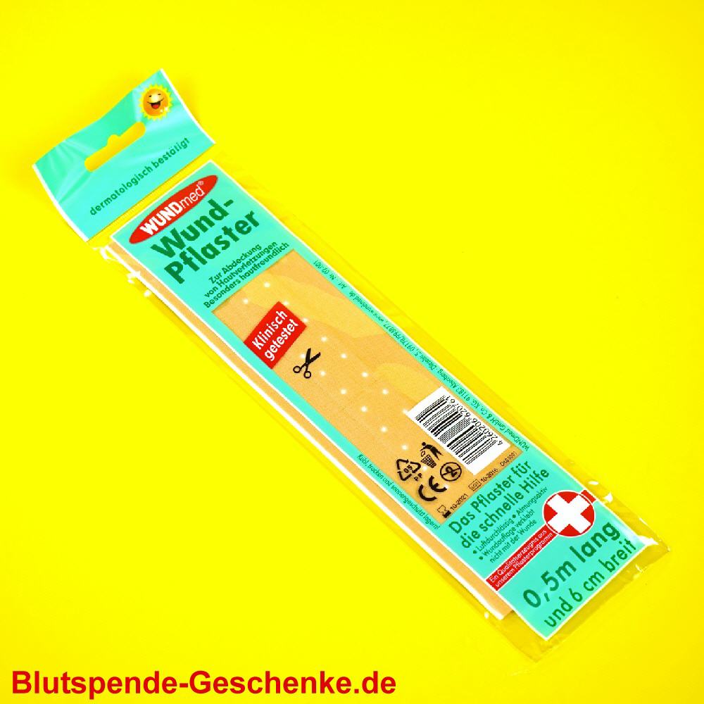 Blutspendegeschenk Wundpflaster