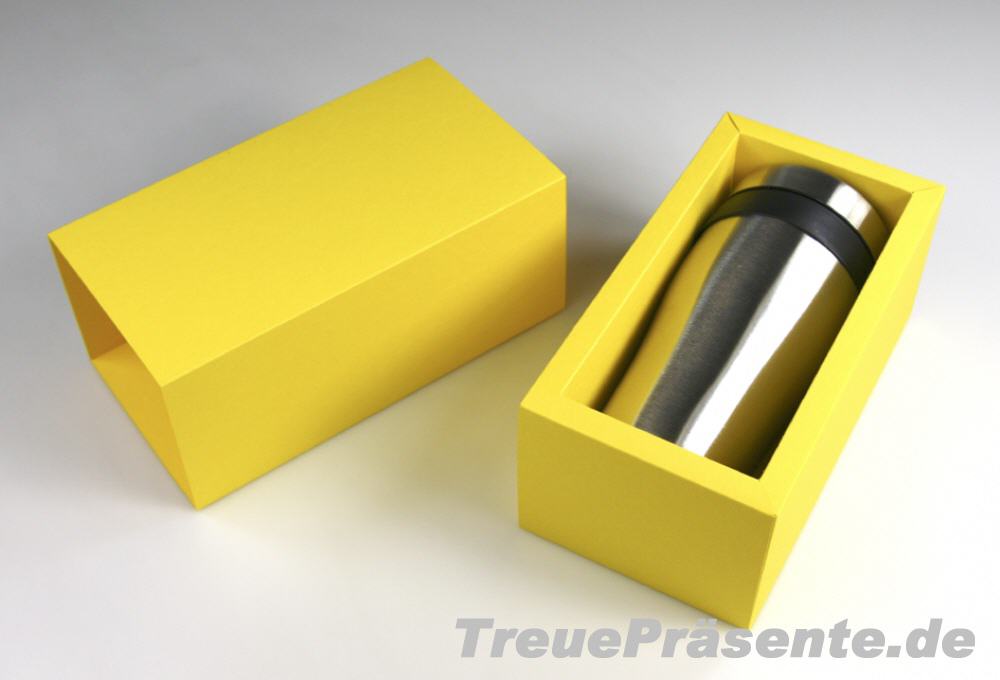 Schiebe-Geschenkverpackung Thermobecher