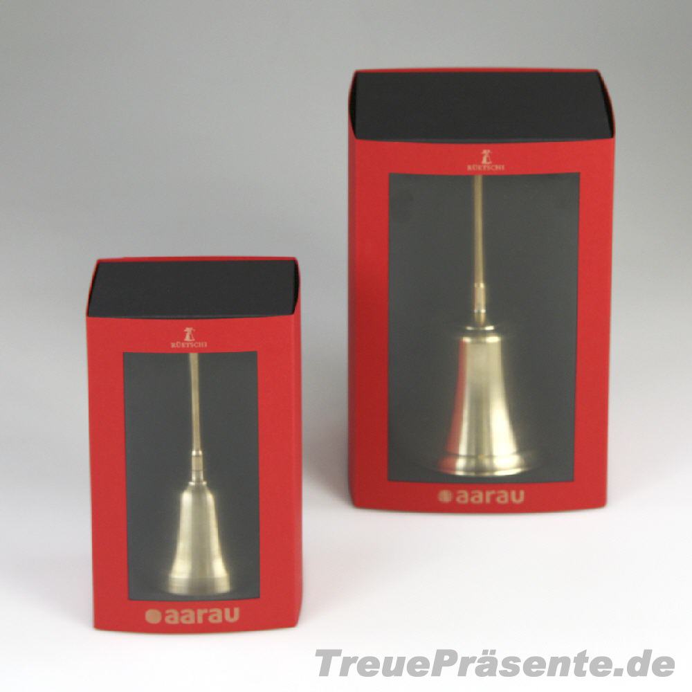 Geschenkverpackung Messingglocken