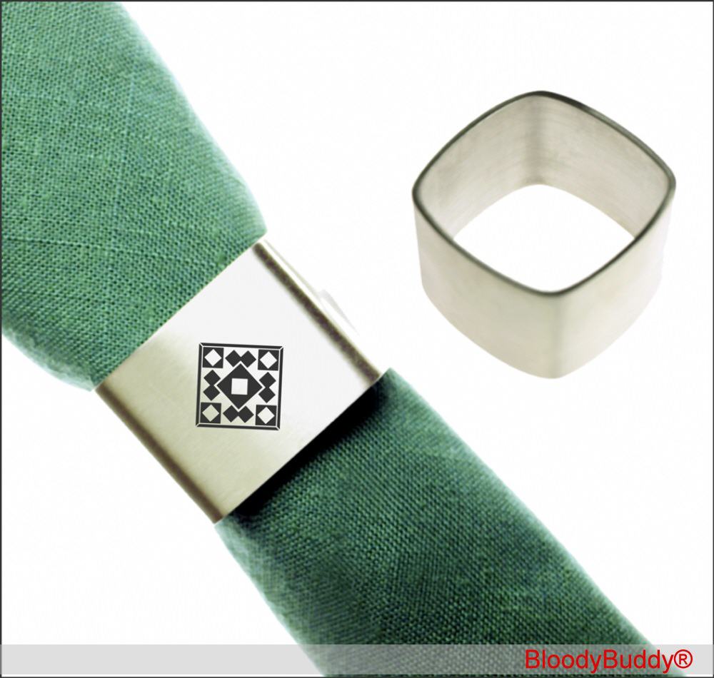 Blutspendegeschenk Serviettenringe