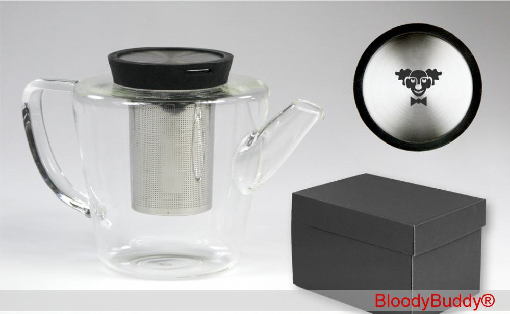 Blutspendegeschenk Teekanne